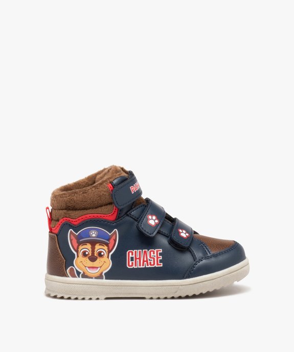 Boots garçon fourrées avec triple scratch - Pat'Patrouille vue1 - PAT PATROUILLE - GEMO