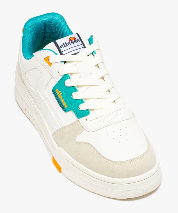 Baskets femme unies avec détails fluo - Ellesse vue6 - ELLESSE - GEMO