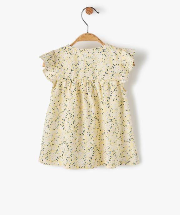 Blouse bébé fille sans manches à motifs vue3 - GEMO(BEBE DEBT) - GEMO