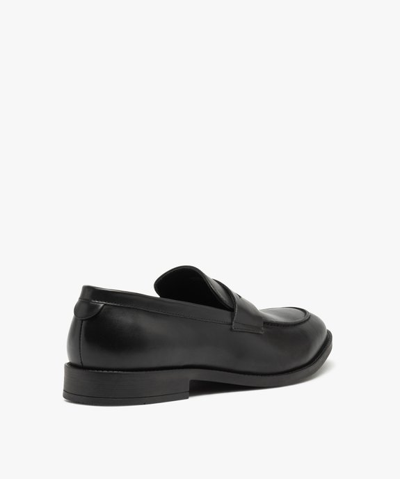 Mocassins dessus cuir homme - Tanéo vue4 - TANEO - GEMO
