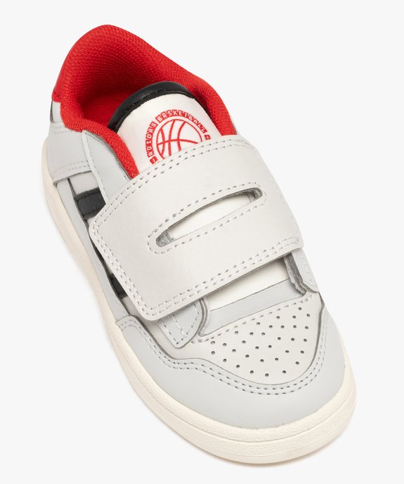 Tennis à scratch RapidCourt garçon - Adidas vue5 - ADIDAS - GEMO