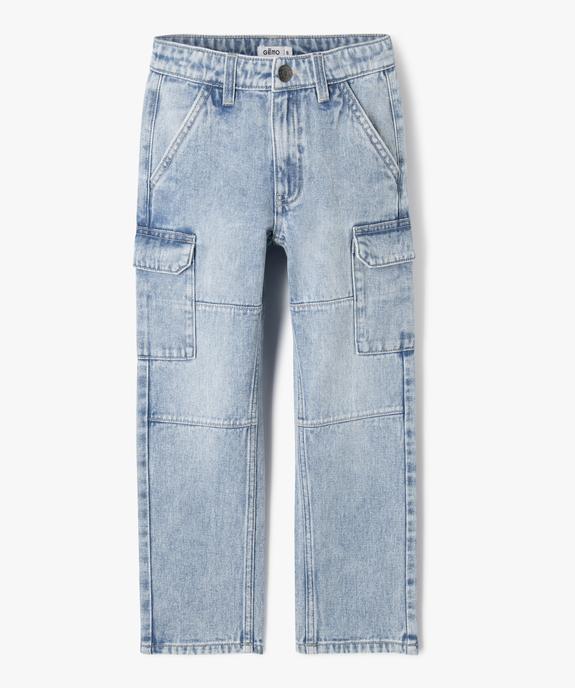 Jean loose à poches cargo garçon vue1 - GEMO (ENFANT) - GEMO