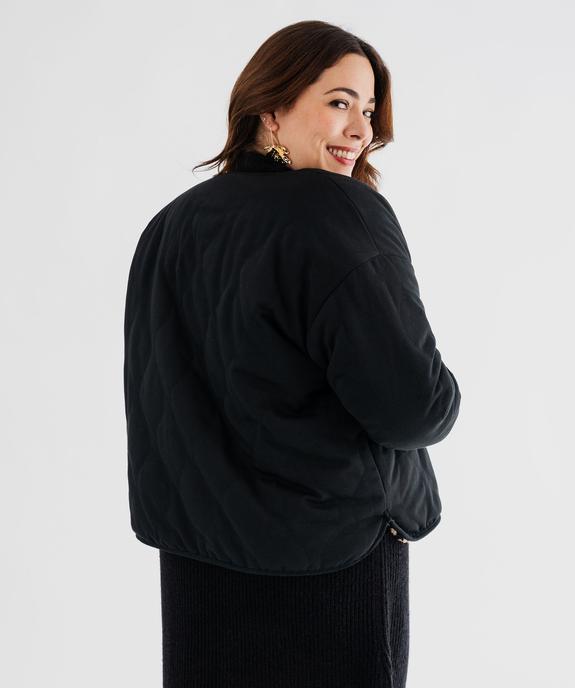 Veste courte réversible imprimée femme grande taille vue7 - GEMO 4G GT - GEMO