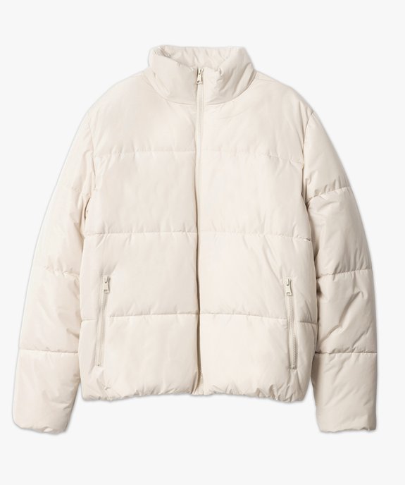 Blouson matelassé homme avec col montant vue4 - GEMO (HOMME) - GEMO