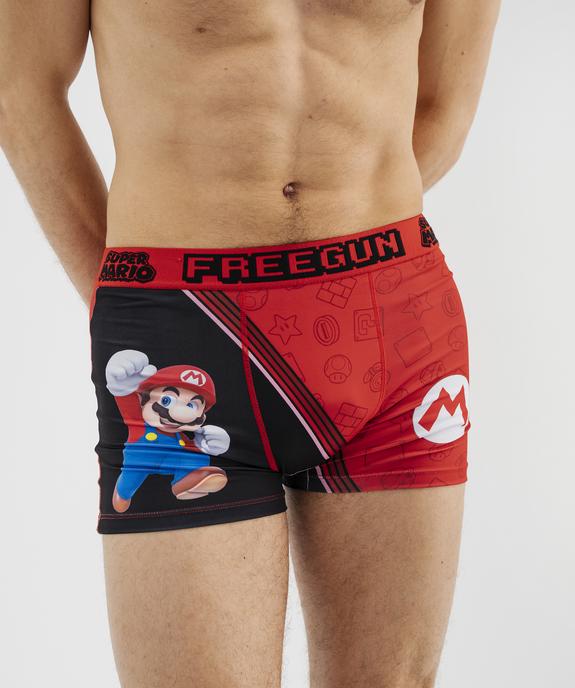Boxer en microfibre motifs Mario homme - Freegun x Super Mario vue2 - MARIO - GEMO
