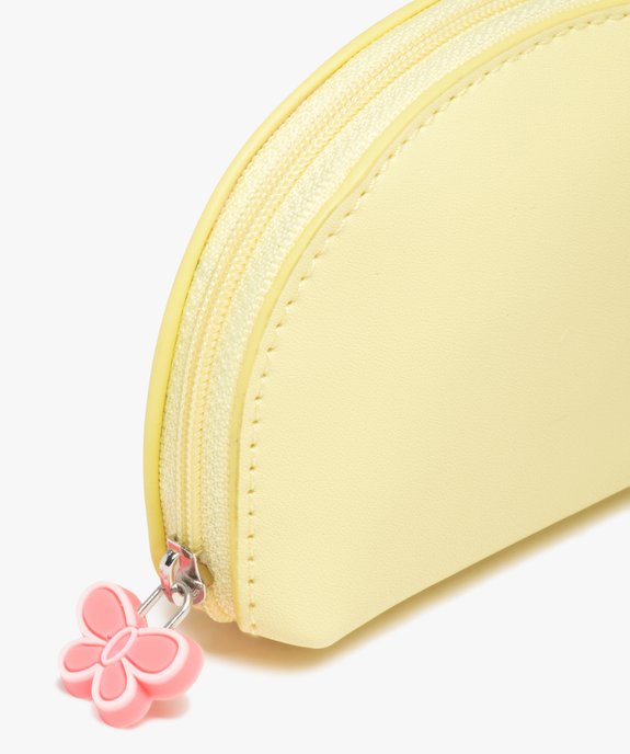 Porte-monnaie fille avec large zip vue2 - GEMO (ENFANT) - GEMO