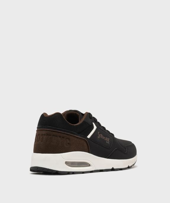 Baskets basses au look rétro tendance homme - Schott vue4 - SCHOTT - GEMO
