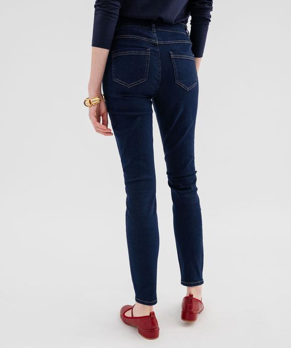 Jean skinny en denim stretch femme vue3 - GEMO(FEMME PAP) - GEMO
