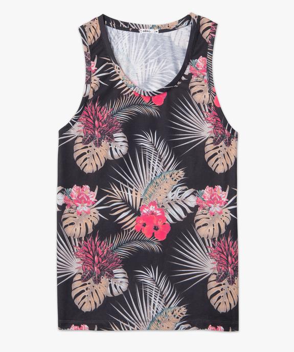 Débardeur homme à motifs fleuris  vue4 - GEMO (HOMME) - GEMO