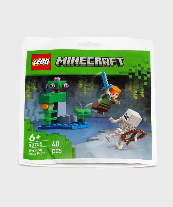 LEGO Minecraft Combat dans la caverne luxuriante Jouet pour enfant - LEGO LEGO Minecraft Combat dans la caverne luxuriante Jouet pour enfant vue2 - LEGO - GEMO