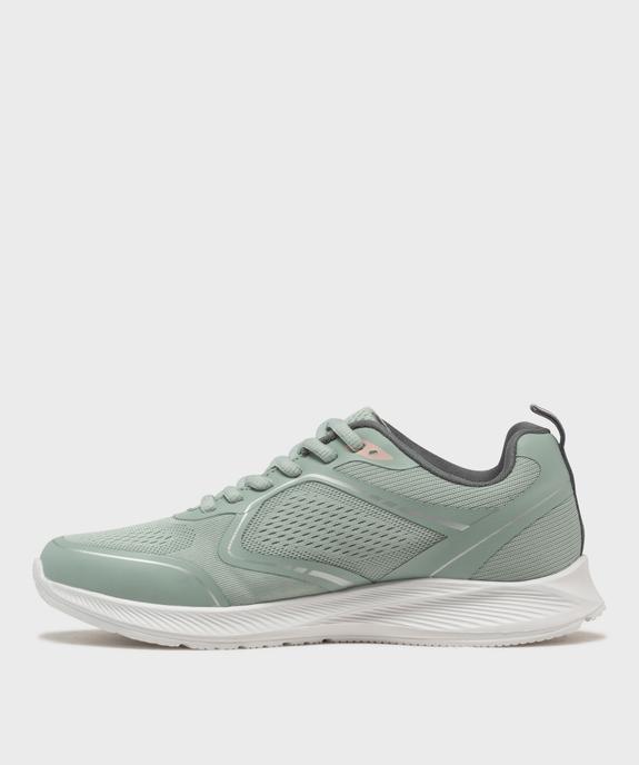 Baskets running en mesh avec semelle ultra légère femme - 5 Miles vue3 - 5 MILES - GEMO