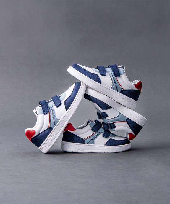 Baskets garçon à scratchs style casual vue6 - GEMO 4G GARCON - GEMO