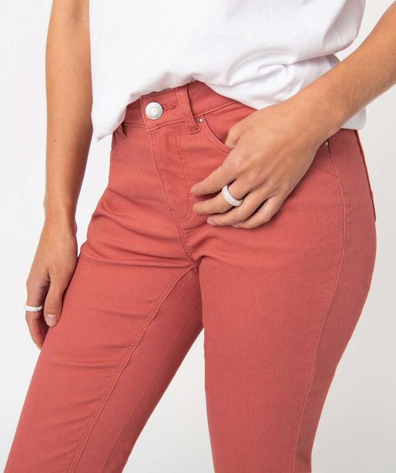 Pantalon coupe Slim taille normale femme vue2 - GEMO 4G FEMME - GEMO