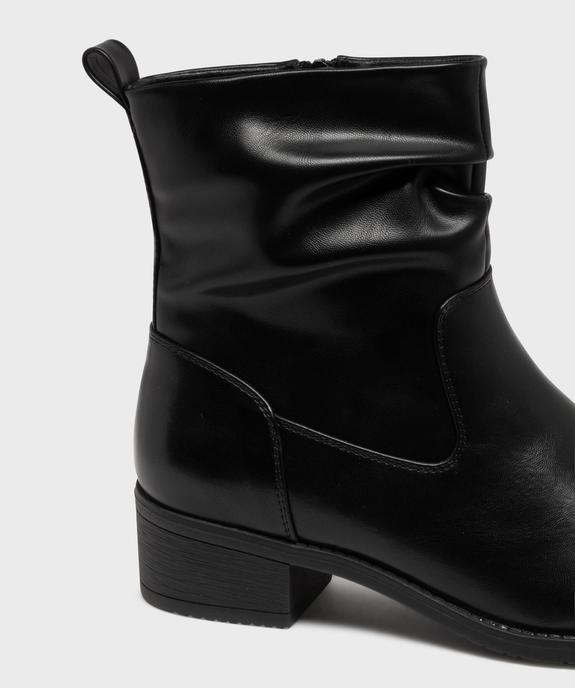 Boots avec tige souple femme - Valentina Baldano vue6 - VALENTINA BALDANO GEMO FORGOOD - GEMO