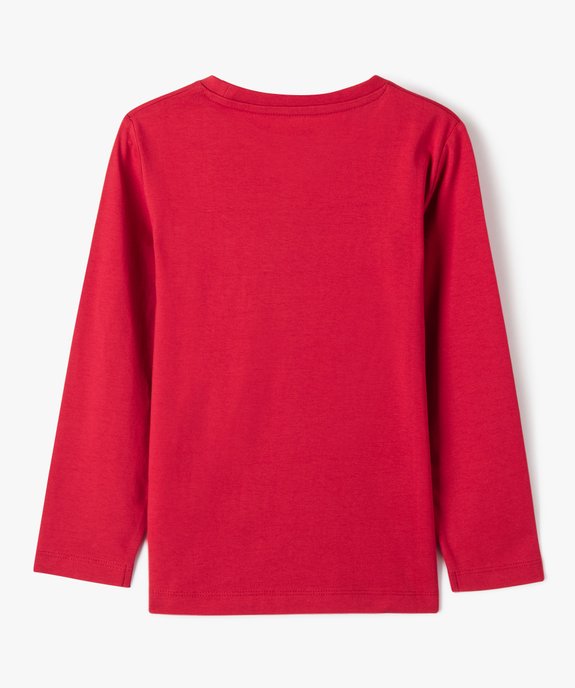 Tee-shirt à manches longues motif lutin garçon vue3 - GEMO (ENFANT) - GEMO