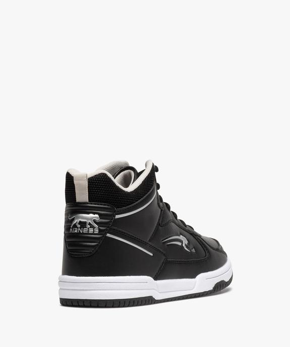 Baskets garçon semi-montantes à lacets - Airness vue4 - AIRNESS - GEMO