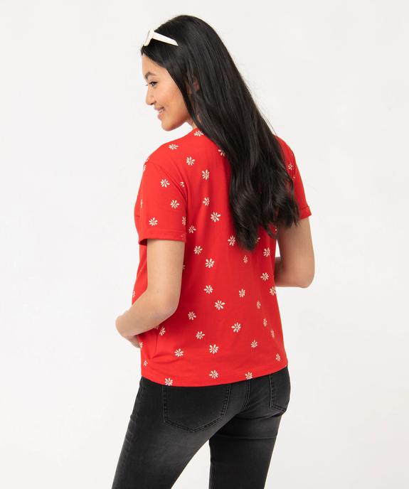 Tee-shirt de grossesse compatible allaitement avec motif  vue3 - GEMO 4G MATERN - GEMO