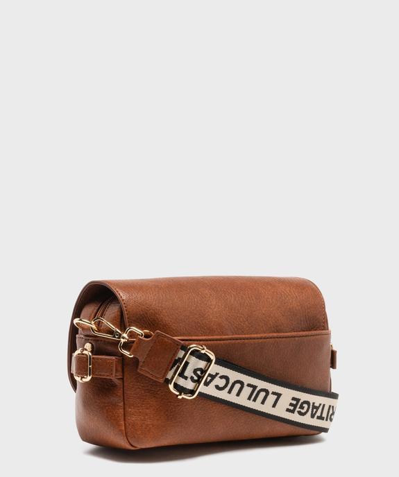 Sac besace esprit vintage femme - LuluCastagnette vue2 - LULU CASTAGNETT - GEMO