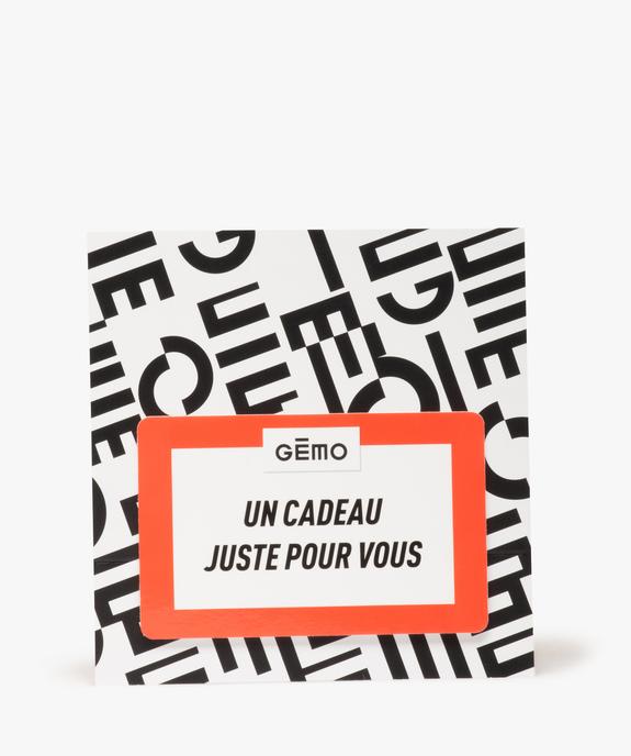 Carte cadeau vue3 - SANS MARQUE - GEMO