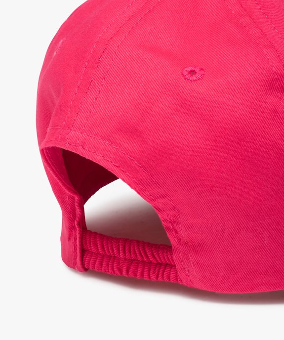 Casquette bébé fille bicolore à motifs fleurs et papillon vue3 - GEMO(BEBE DEBT) - GEMO