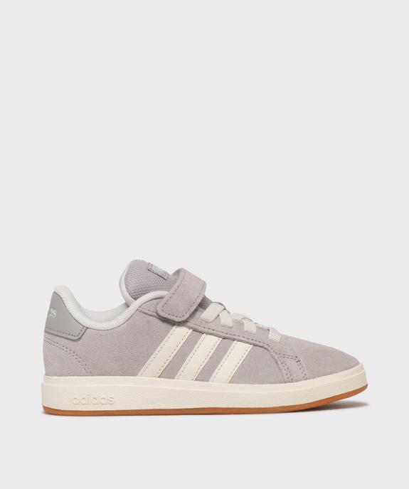 Baskets Grand Court 00s fermeture scratch enfant - Adidas vue1 - ADIDAS - GEMO