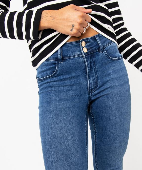 Jean skinny push-up femme  vue2 - GEMO(FEMME PAP) - GEMO