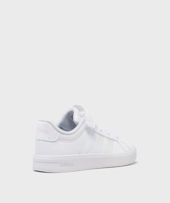 Baskets Grand Court 3.0 EL C fille - Adidas vue4 - ADIDAS - GEMO