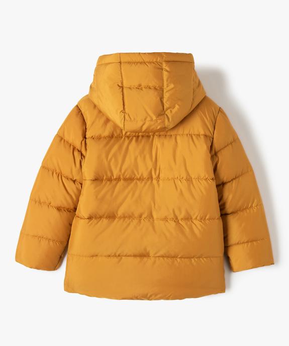 Blouson garçon matelassé doublé polaire vue5 - GEMO 4G GARCON - GEMO