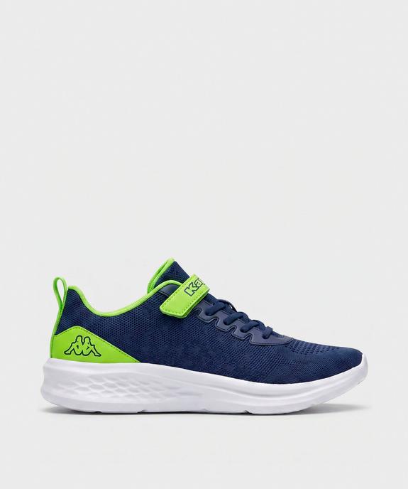 Baskets Postie en mesh fermeture scratch garçon - Kappa vue1 - KAPPA - GEMO