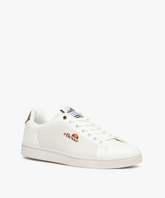 Baskets homme unies avec côtés perforés – Ellesse Monaco vue2 - ELLESSE - GEMO