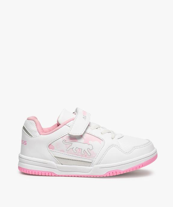 Baskets fille bicolore avec fermeture scratch - Airness vue1 - AIRNESS - GEMO