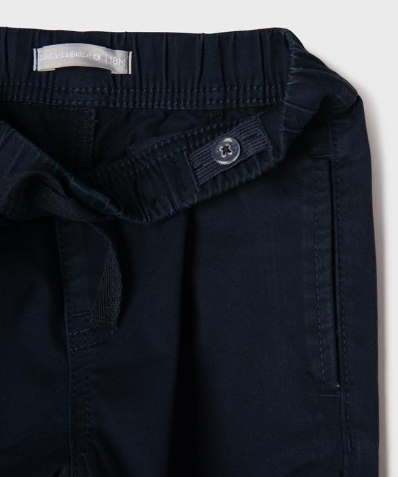 Pantalon chino avec taille ajustable bébé garçon - LuluCastagnette vue2 - LULUCASTAGNETTE - GEMO