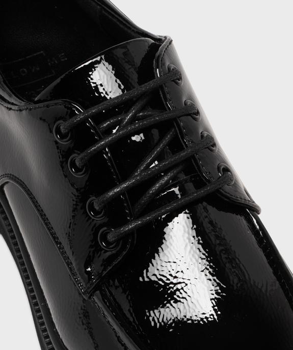 Derbies vernis sur semelle crantée femme - Follow Me vue6 - FOLLOW ME - GEMO