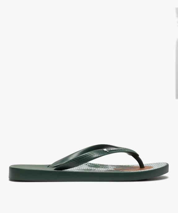 Tongs homme à semelle imprimée - Copacabana vue2 - COPACABANA - GEMO