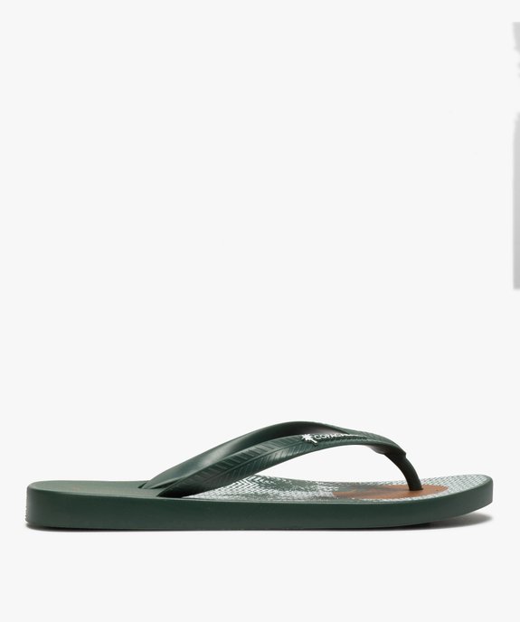 Tongs homme à semelle imprimée - Copacabana vue2 - COPACABANA - GEMO