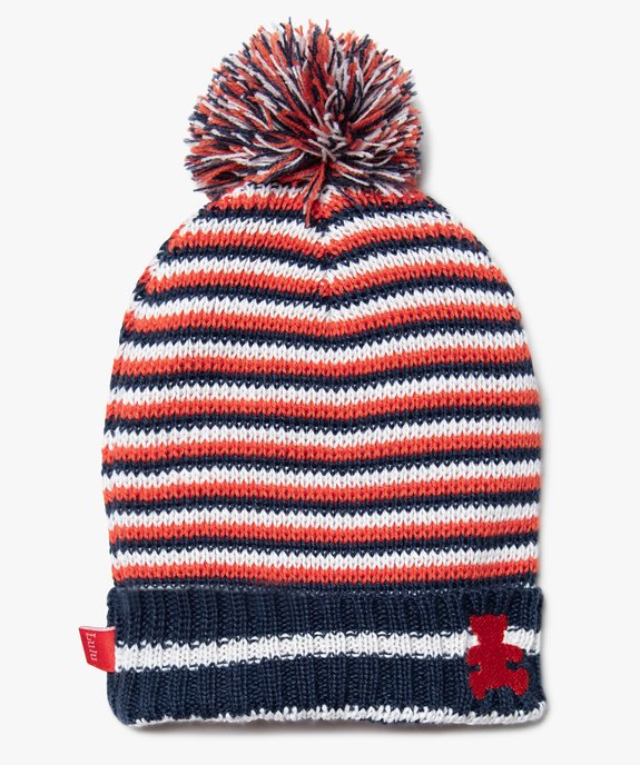 Bonnet bébé garçon en polyester recyclé - Lulu Castagnette vue1 - LULUCASTAGNETTE - GEMO