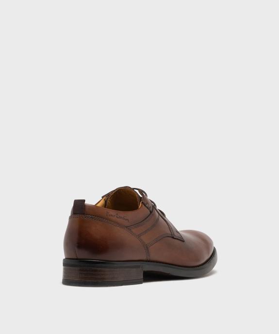 Derbies classiques en cuir homme - Pierre Cardin vue4 - PIERRE CARDIN D - GEMO