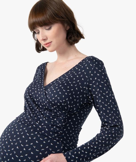 Pyjama de grossesse et d'allaitement vue2 - GEMO (MATER) - GEMO