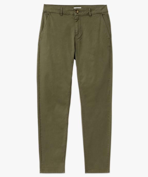 Pantalon chino coupe regular femme vue4 - GEMO(FEMME PAP) - GEMO