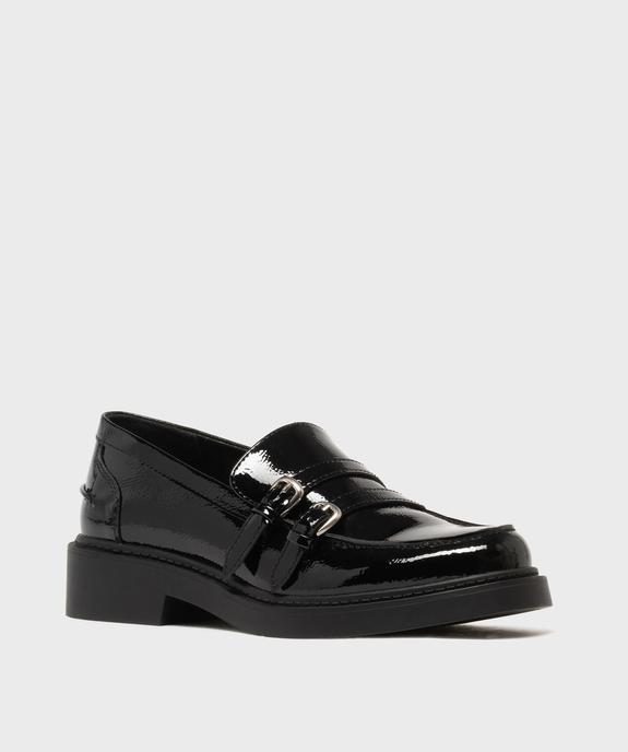 Mocassins vernis à épaisse semelle femme - Follow Me vue2 - FOLLOW ME - GEMO