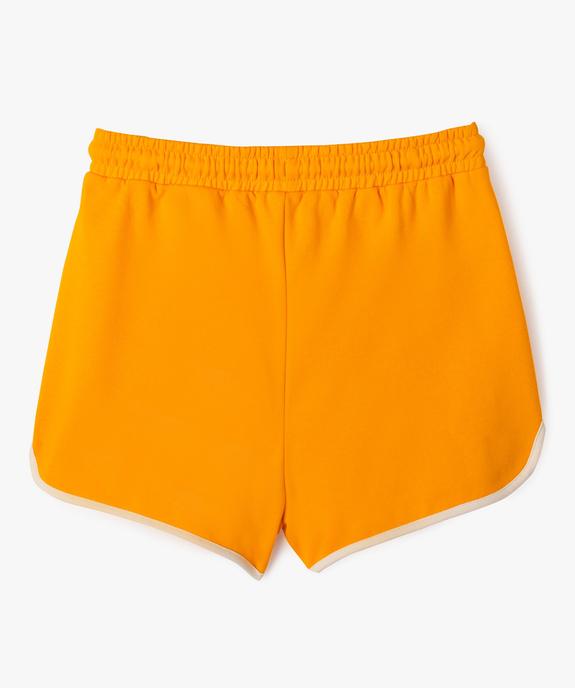 Short de sport avec taille élastique fille - Camps United vue3 - CAMPS GEMO FOR GOOD - GEMO