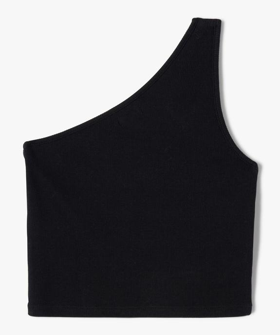 Débardeur fille coupe courte et asymétrique  vue4 - GEMO (JUNIOR) - GEMO