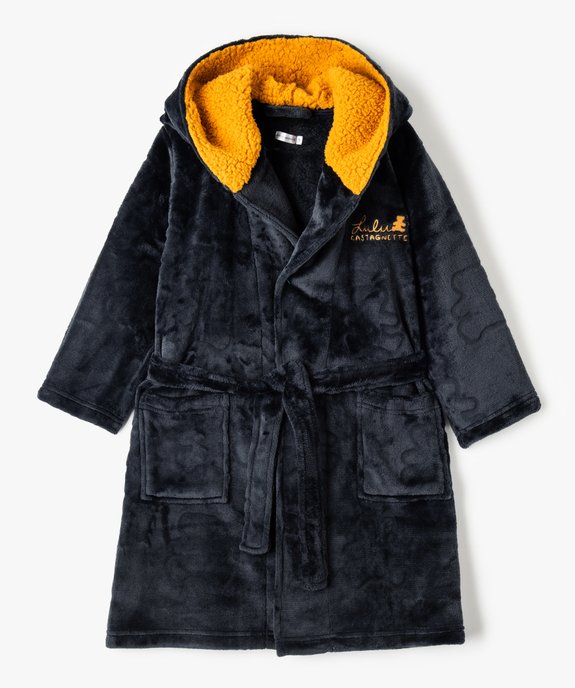 Robe de chambre enfant avec capuche chaude - LuluCastagnette vue1 - LULUCASTAGNETTE - GEMO