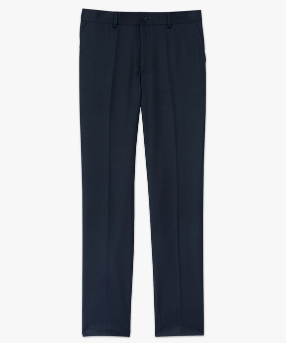 Pantalon de costume homme coupe ajustée vue4 - GEMO (HOMME) - GEMO
