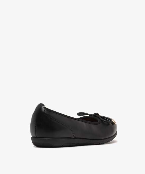 Ballerines confort avec noeud en corde femme vue4 - G'FLEX - GEMO