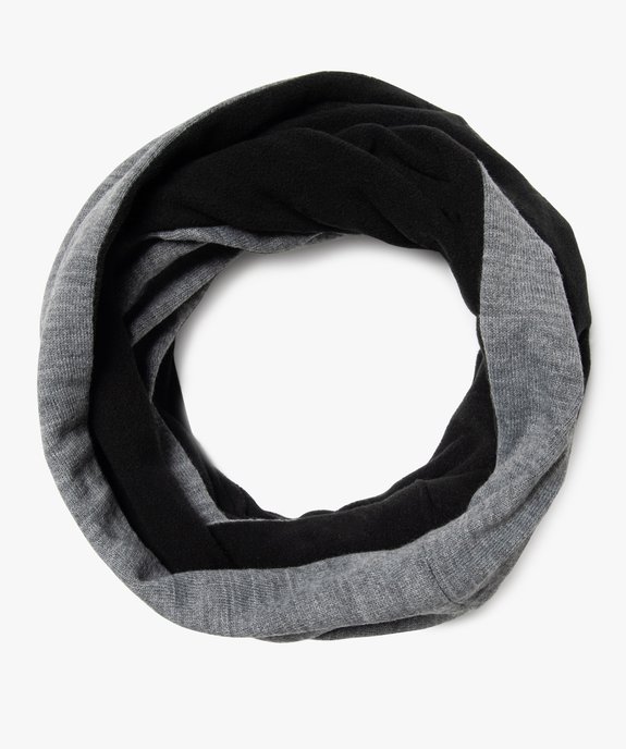 Snood garçon long doublé polaire vue1 - GEMO (JUNIOR) - GEMO