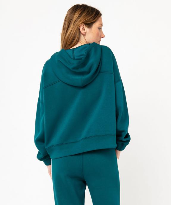 Sweat oversize à capuche femme vue3 - GEMO(FEMME PAP) - GEMO