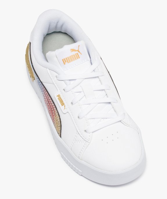 Baskets fille à lacets et bande arc-en-ciel - Puma Jada Olympic vue5 - PUMA - GEMO