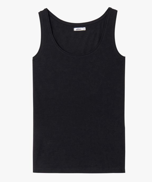 Débardeur femme uni col rond vue4 - GEMO(FEMME PAP) - GEMO