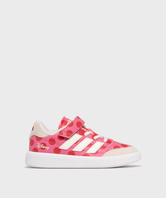 Baskets CourtBlock motif Minnie Mouse fille - Adidas x Disney vue1 - ADIDAS - GEMO
